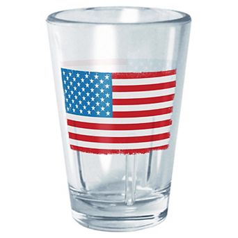 USA Flag Paint Graphic Tritan Cup