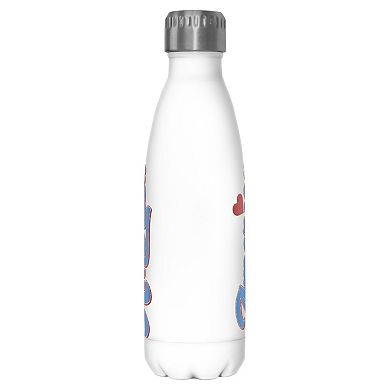 America Retro Text Graphic Stainless Steel Bottle