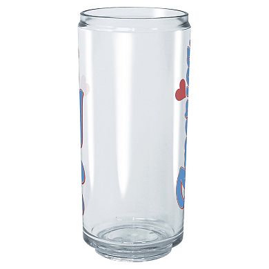 America Retro Text Graphic Tritan Cup