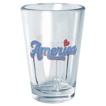 America Retro Text Graphic Tritan Cup