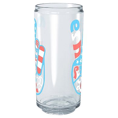 USA Peace Love Freedom Sign Graphic Tritan Cup