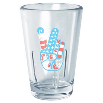 USA Peace Love Freedom Sign Graphic Tritan Cup