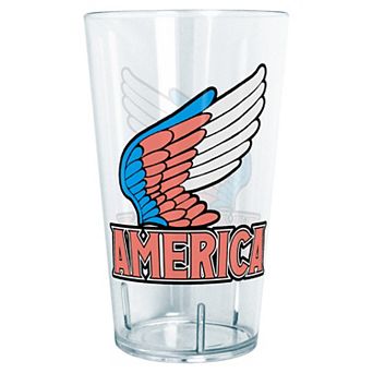 America Text Graphic Tritan Tumbler
