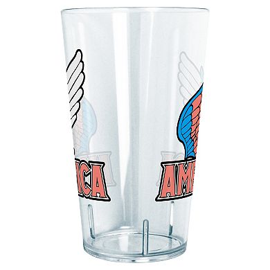 America Text Graphic Tritan Tumbler