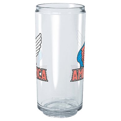 America Text Graphic Tritan Cup