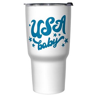 USA Baby Stainless Steel Graphic Travel Mug