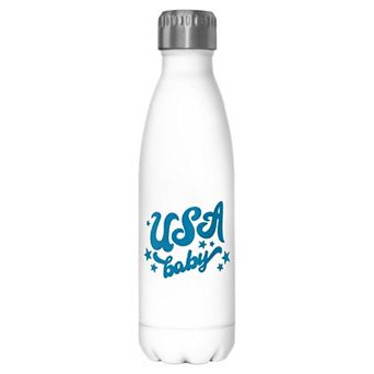 USA Baby Stainless Steel Graphic Bottle