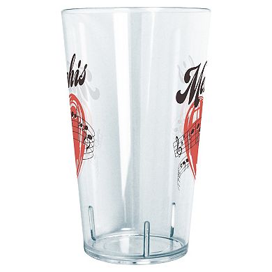 Memphis Music Heart Graphic Tritan Tumbler