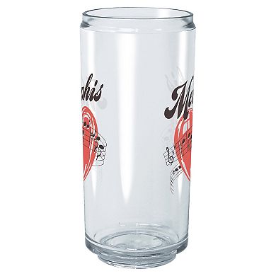 Memphis Music Heart Graphic Tritan Cup