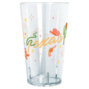 Texas Colorful Icons Graphic Tritan Tumbler