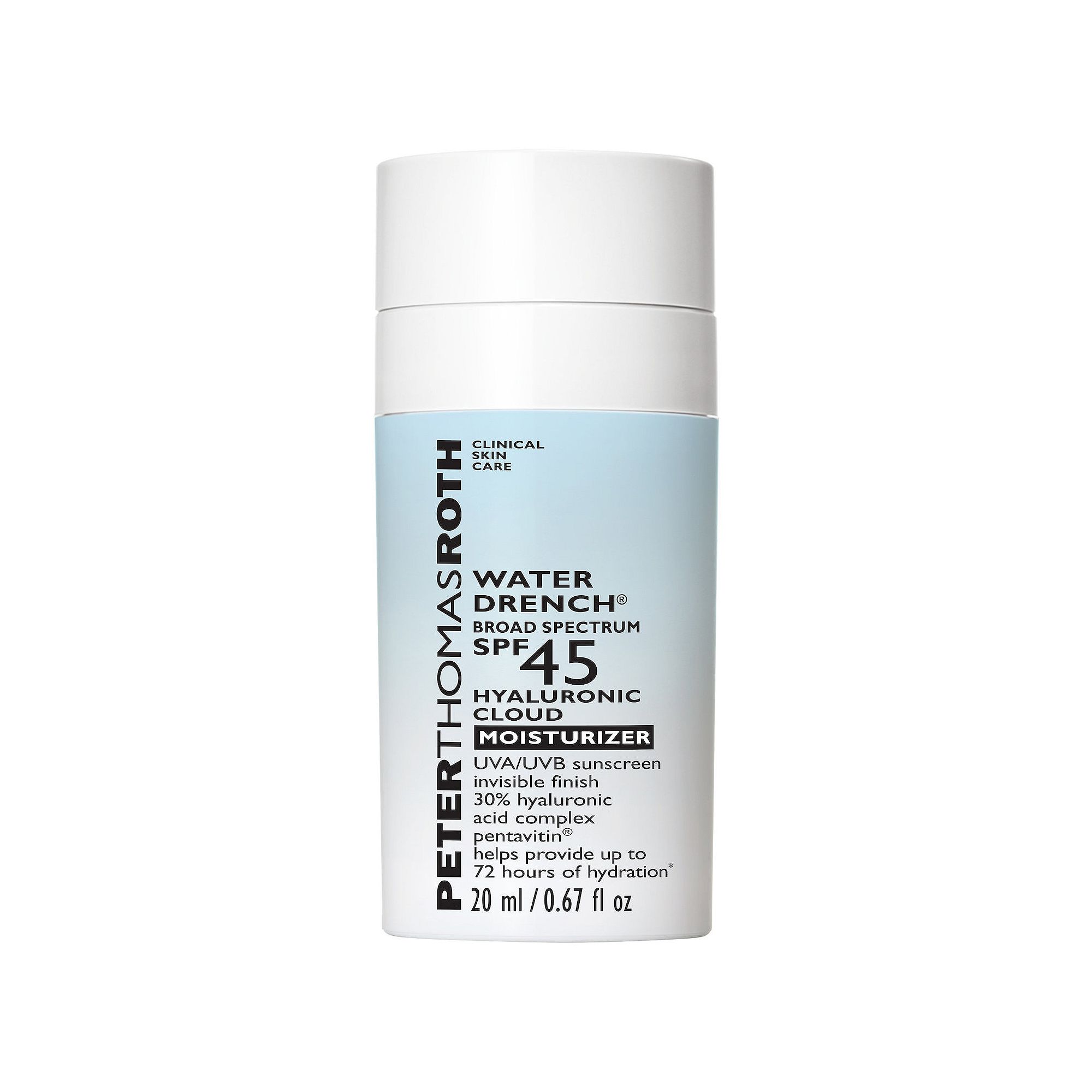 Peter Thomas Roth Water Drench Hyaluronic Hydrating Moisturizer SPF 45, Siz
