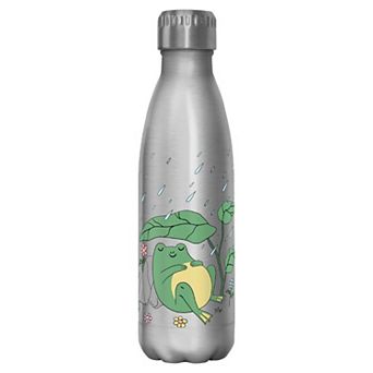 Cute Resting Frog Graphic Stainless Bottle
