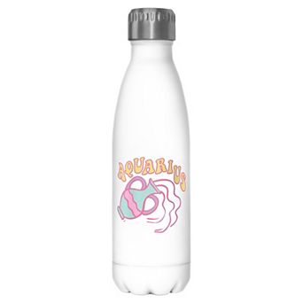 Zodiac Sign Aquarius Graphic Stainless Bottle