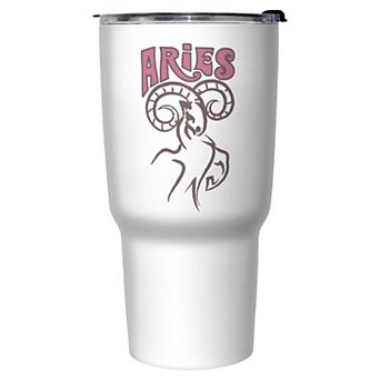 Zodiac Sign Aries Graphic Travel Mug