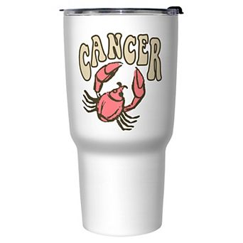 Zodiac Sign Cancer Graphic Travel Mug