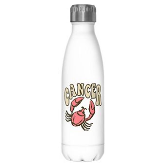 Zodiac Sign Cancer Graphic Stainless Steel Bottle