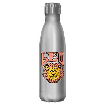 Zodiac Sign Leo Graphic Stainless Steel Bottle