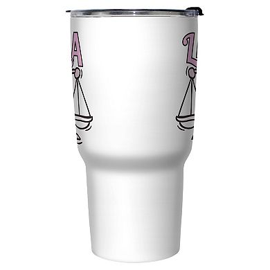 Zodiac Sign Libra Graphic Travel Mug