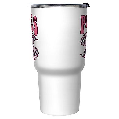 Zodiac Sign Pisces Graphic Travel Mug