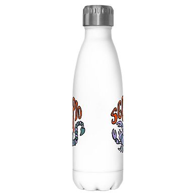 Zodiac Sign Scorpio Graphic Stainless Steel Bottle