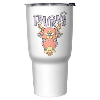 Zodiac Sign Taurus Graphic Travel Mug