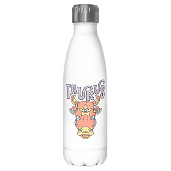 Zodiac Sign Taurus Graphic Stainless Steel Bottle