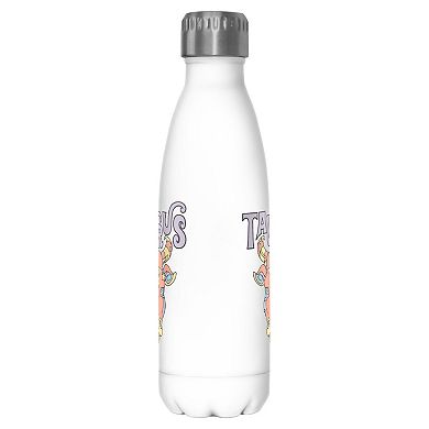 Zodiac Sign Taurus Graphic Stainless Steel Bottle