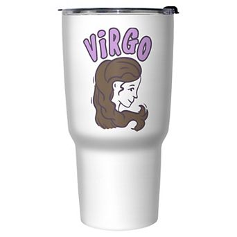 Zodiac Sign Virgo Graphic Travel Mug