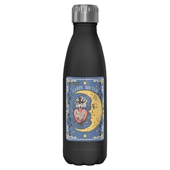 The Moon Card Graphic Stainless Steel Bottle