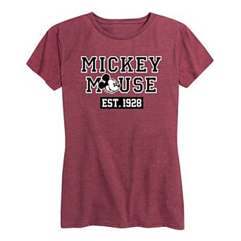 Disney's Mickey Mouse Women's Est. 1928 Graphic Tee