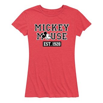 Disney's Mickey Mouse Women's Est. 1928 Graphic Tee
