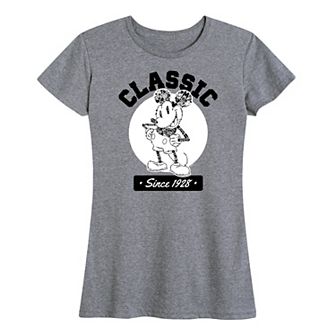 Disney's Mickey Mouse Women's Classic Since 1928 Graphic Tee