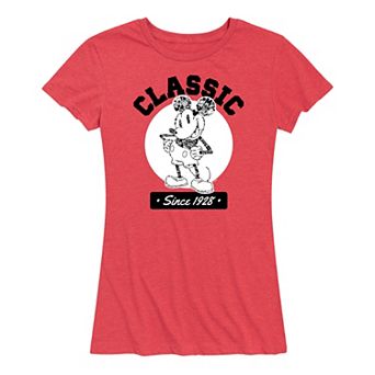 Disney's Mickey Mouse Women's Classic Since 1928 Graphic Tee