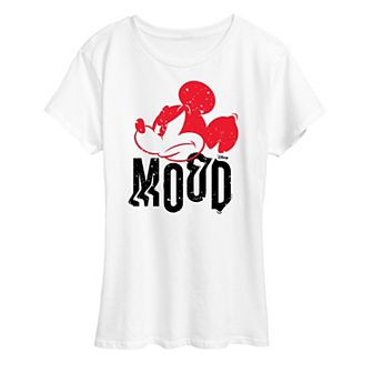 Disney's Mickey Mouse Women's Mood Graphic Tee