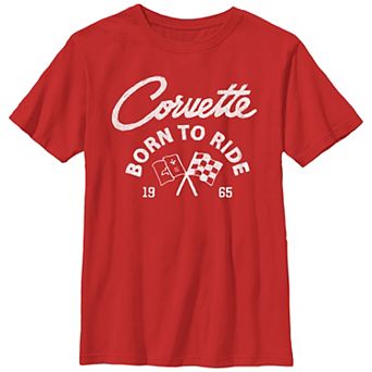 Boys Corvette Born To Ride Graphic Tee