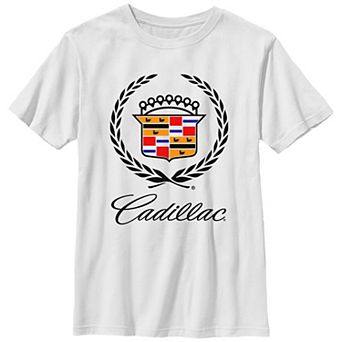 Boys Cadillac Color Emblem Graphic Tee