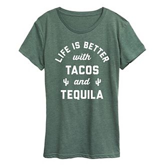 Women's Tacos And Tequila Graphic Tee