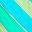 Jade Turquoise Stripe