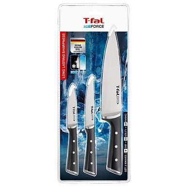 T-Fal Ice Force 3-pc. Knife Set