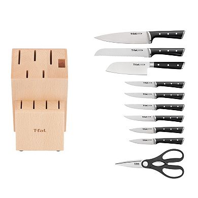 T-Fal Ice Force 11-piece Block Knife Set