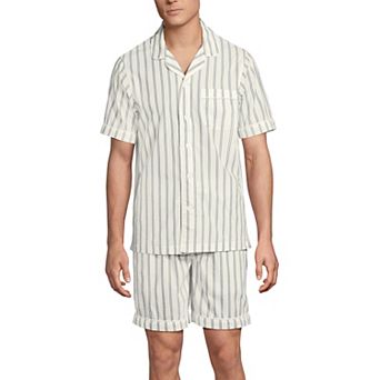 Men's Lands' End Essential Short Sleeve Top & Shorts Pajama Set