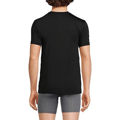 Men's Lands' End Flex Performance Crewneck Undershirt