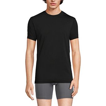 Men's Lands' End Flex Performance Crewneck Undershirt