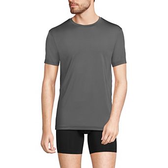 Men's Lands' End Flex Performance Crewneck Undershirt