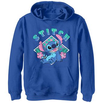 Disney's Lilo & Stitch Happy Sitting Stitch Girls Graphic Hoodie