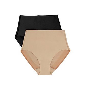 Women's Naomi & Nicole® 2-Pack Light Control Shapewear Briefs 7534P