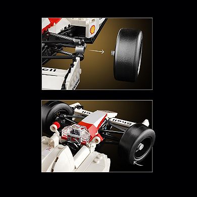 LEGO Icons McLaren MP4/4 & Ayrton Senna Model Race Car 10330 Building Kit (693 Pieces)