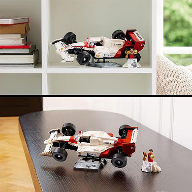 LEGO Icons McLaren MP4/4 & Ayrton Senna Model Race Car 10330 Building Kit (693 Pieces)