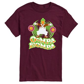Men's Willy Wonka Oompa Loompa Graphic Tee