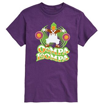 Men's Willy Wonka Oompa Loompa Graphic Tee